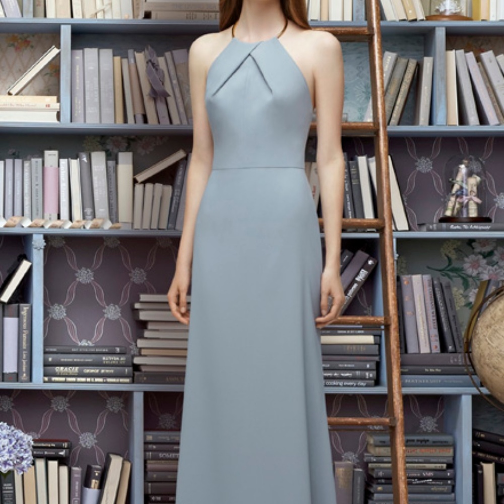 Sexy blood orange gown